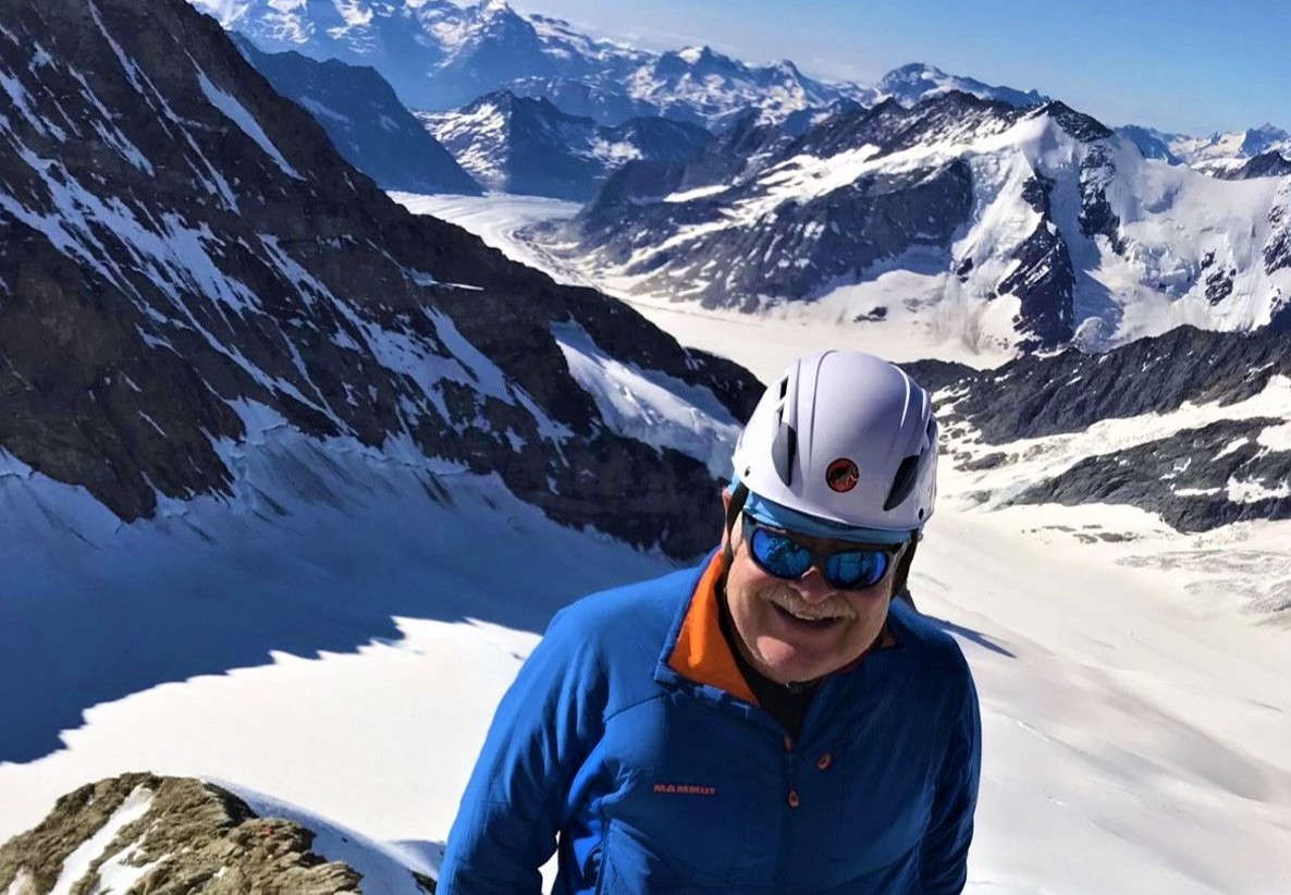 Der promovierte Neuropsychologe Martin Keller (Past President Rotary Club Bad Ragaz) ist passionierter Bergsteiger.