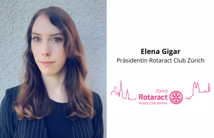 Elena Gigar, aktuelle Präsidentin des Rotaract Clubs Zürich