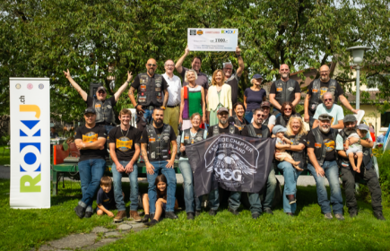 Harley-Fahrer vom East Side Chapter Switzerland nahmen als Gäste am Brunch teil und spendeten 1000 CHF.