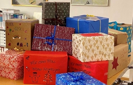Weihnachtspäckli vom letzten Jahr für bedürftige Menschen in Zürich